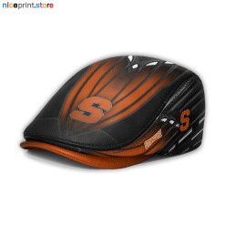 Leather-Syracuse Orange NCAA2 Leather Beret Caps M45