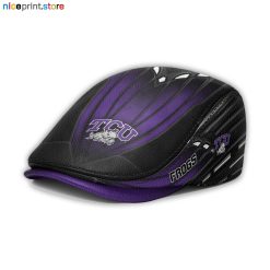 Leather-TCU Horned Frogs NCAA2 Leather Beret Caps M45
