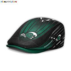 Leather-Tulane Green Wave NCAA2 Leather Beret Caps M45