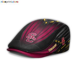Leather-USC Trojans NCAA2 Leather Beret Caps M45