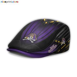 Leather-East Carolina Pirates NCAA4 Leather Beret Caps M45