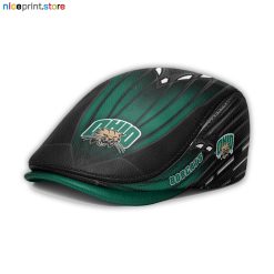 Leather-Ohio Bobcats NCAA4 Leather Beret Caps M45