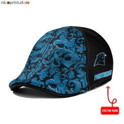 Carolina Panthers NFL Leather Ivy Caps M03
