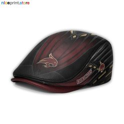 Leather-Texas State Bobcats NCAA4 Leather Beret Caps M45