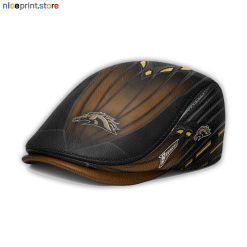 Leather-Western Michigan Broncos NCAA4 Leather Beret Caps M45