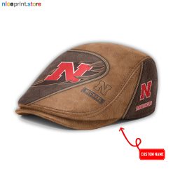 Leather-Nebraska Cornhuskers NCAA Leather Beret Caps M52