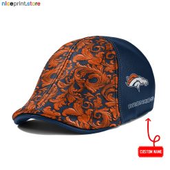 Denver Broncos NFL Leather Ivy Caps M03