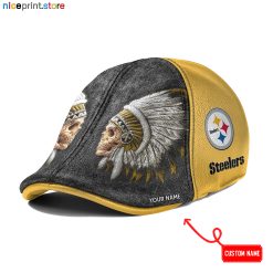 Pittsburgh Steelers NFL Leather Ivy Caps M04