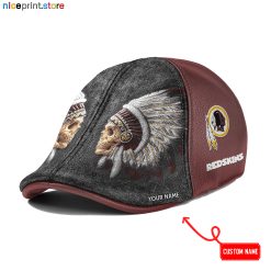 Washington Redskins NFL Leather Ivy Caps M04