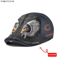 Chicago Bears NFL Leather Ivy Caps M04