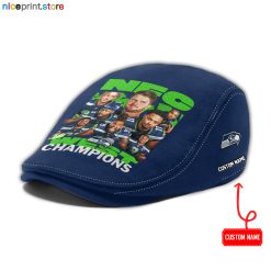 Seattle Seahawks 2025 NFC Jeff Cap, Driving Cap, Golf Cap M1