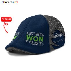 Seattle Seahawks 2025 NFC Ivy Cap, Flat Cap M1