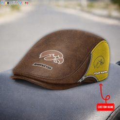 Leather-Iowa Hawkeyes NCAA Leather Beret Caps M27