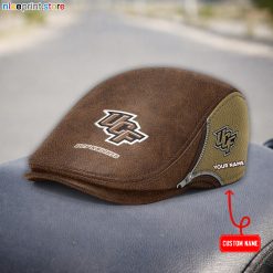 Leather-UCF Knights NCAA2 Leather Beret Caps M27