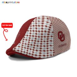 Oklahoma Sooners NCAA Premium Ivy Cap, Flat Cap M12