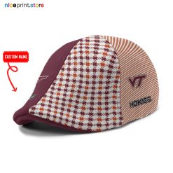 Virginia Tech Hokies NCAA2 Premium Ivy Cap, Flat Cap M12