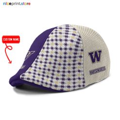 Washington Huskies NCAA2 Premium Ivy Cap, Flat Cap M12