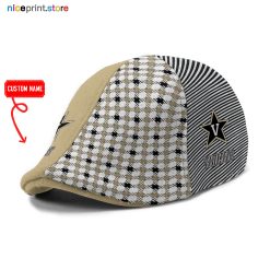 Vanderbilt Commodores NCAA3 Premium Ivy Cap, Flat Cap M12