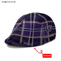 Washington Huskies NCAA2 Premium Ivy Cap, Flat Cap M13