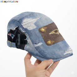 New England Patriots NFL Beret Cap, Flat Cap M01