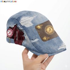Alabama Crimson Tide NCAA Beret Cap, Flat Cap M01