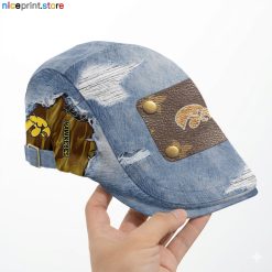 Iowa Hawkeyes NCAA Beret Cap, Flat Cap M01