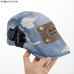 Notre Dame Fighting Irish NCAA Beret Cap, Flat Cap M01