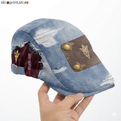 Arizona State Sun Devils NCAA3 Beret Cap, Flat Cap M01