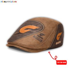 Greater Western Sydney Giants AFL Leather Beret Caps M52