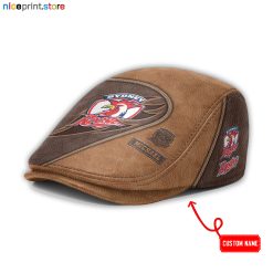 Sydney Roosters NRL Leather Beret Caps M52