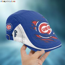 Chicago Cubs MLB Beret Cap, Flat Cap M02