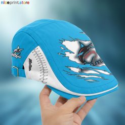 Miami Marlins MLB Beret Cap, Flat Cap M02