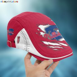 Philadelphia Phillies MLB Beret Cap, Flat Cap M02