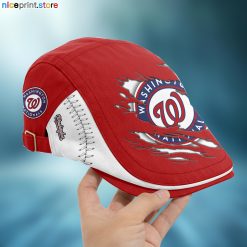 Washington Nationals MLB Beret Cap, Flat Cap M02