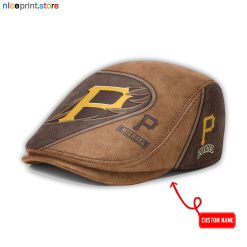 Leather-Pittsburgh Pirates MLB Leather Beret Caps M52