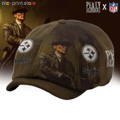Pittsburgh Steelers NFL Peaky Blinders Cap, Baker Boy Cap M02