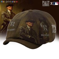Colorado Rockies MLB Peaky Blinders Cap, Baker Boy Cap M02