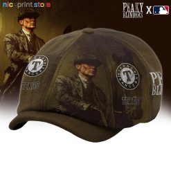 Texas Rangers MLB Peaky Blinders Cap, Baker Boy Cap M02
