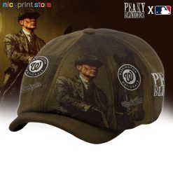 Washington Nationals MLB Peaky Blinders Cap, Baker Boy Cap M02