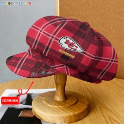 Kansas City Chiefs NFL Ladies Women Hat, Newsboy Hat M01