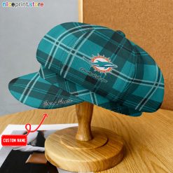 Miami Dolphins NFL Ladies Women Hat, Newsboy Hat M01