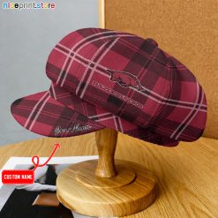 Arkansas Razorbacks NCAA Ladies Women Hat, Newsboy Hat M01