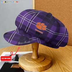 Clemson Tigers NCAA Ladies Women Hat, Newsboy Hat M01