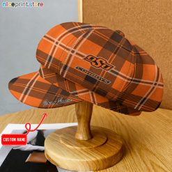 Oklahoma State Cowboys NCAA Ladies Women Hat, Newsboy Hat M01