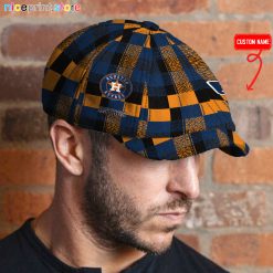 Houston Astros MLB Baker Boy Hat, Newsboy Hat M01