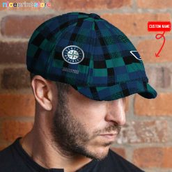 Seattle Mariners MLB Baker Boy Hat, Newsboy Hat M01