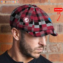 Alabama Crimson Tide NCAA Baker Boy Hat, Newsboy Hat M01