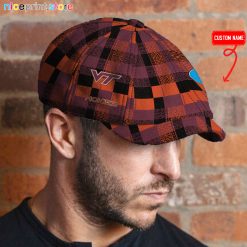 Virginia Tech Hokies NCAA2 Baker Boy Hat, Newsboy Hat M01