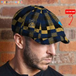 Fiu Golden Panthers NCAA4 Baker Boy Hat, Newsboy Hat M01