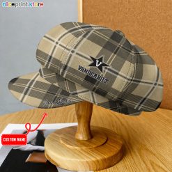 Vanderbilt Commodores NCAA3 Ladies Women Hat, Newsboy Hat M01